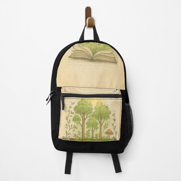 Item preview, Book of Trees | Surreal Forest Growing from Vintage Page designed and sold by SpinRelic.