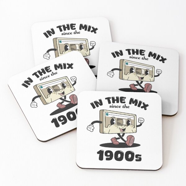 Item preview, Mix Tape - In the Mix Since the 1900s - Retro Rubber Hose Cassette Tape designed and sold by FreshyStudios.