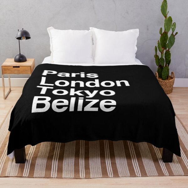 Item preview, Paris London Tokyo Belize designed and sold by Custom365.