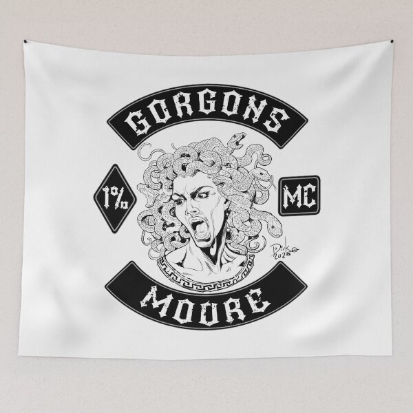 Item preview, "Gorgonas MC" de "Amor, Whisky y la Guerra Eterna" de K.D. Hooper designed and sold by DirkHooper.