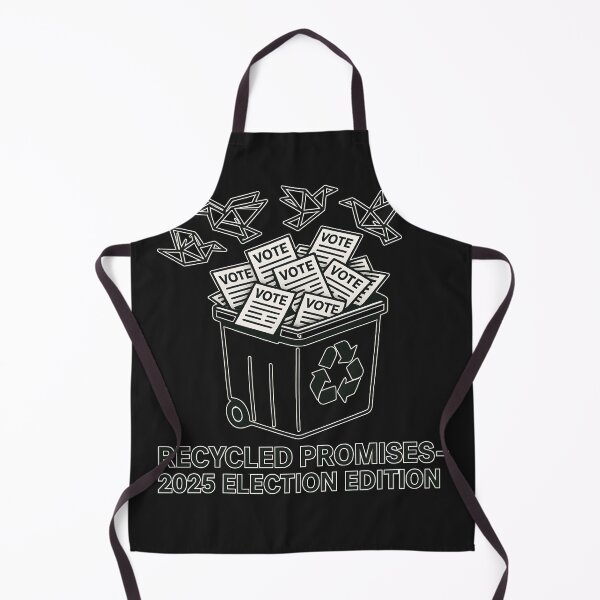 Item preview, Recycled Promises 2025 – Political Satire Election Design designed and sold by VoidBloom Studio.