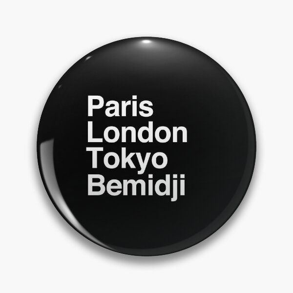 Item preview, Paris London Tokyo Bemidji designed and sold by Custom365.