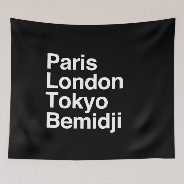 Item preview, Paris London Tokyo Bemidji designed and sold by Custom365.