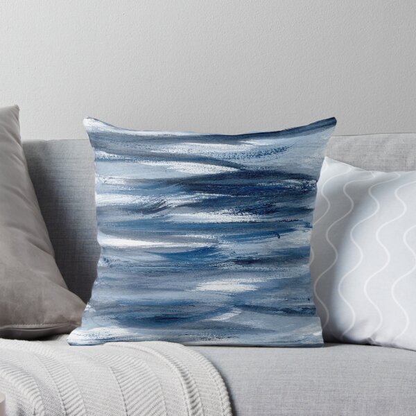 Item preview, Just Indigo 2 | Minimalist Watercolor designed and sold by Menega  Sabidussi.
