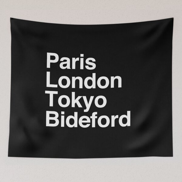 Item preview, Paris London Tokyo Bideford designed and sold by Custom365.