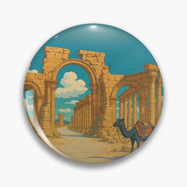 Item preview, Drawing of the Arch of Triumph in Palmyra designed and sold by  Bride of the desert.
