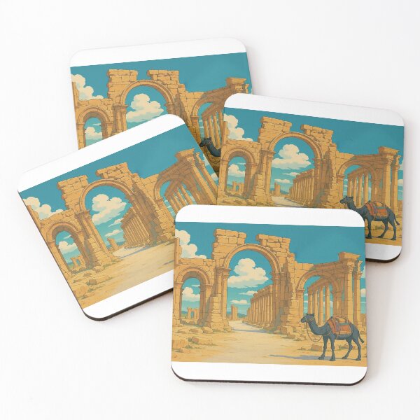 Item preview, Drawing of the Arch of Triumph in Palmyra designed and sold by  Bride of the desert.