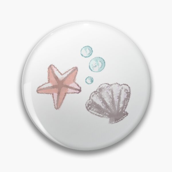 Item preview, ocean sea theme bubbles seashell starfish marine cute silly drawings aquatic designed and sold by Kyna Arts.