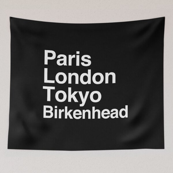 Item preview, Paris London Tokyo Birkenhead designed and sold by Custom365.