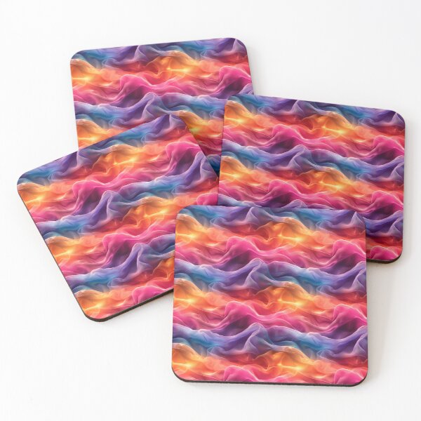 Item preview, Abstract Flowing Fabric in Vibrant Gradients designed and sold by NTGUILTY.