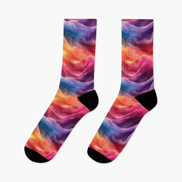 Item preview, Abstract Flowing Fabric in Vibrant Gradients designed and sold by NTGUILTY.