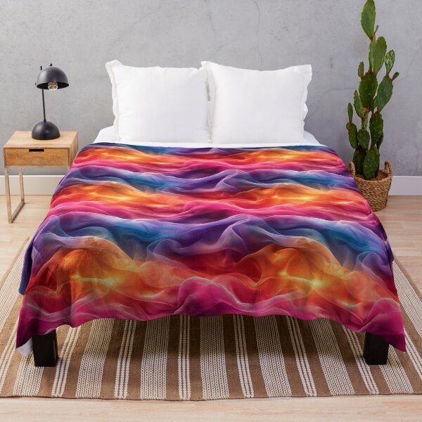 Item preview, Abstract Flowing Fabric in Vibrant Gradients designed and sold by NTGUILTY.