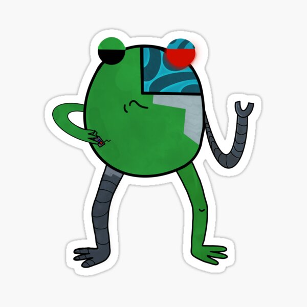 Item preview, Cyborg Frog designed and sold by Froog designs.