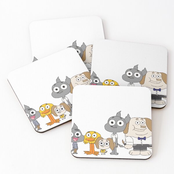 Item preview, The Howlers - dogs and wolves cartoon characters designed and sold by GoldenStarB.