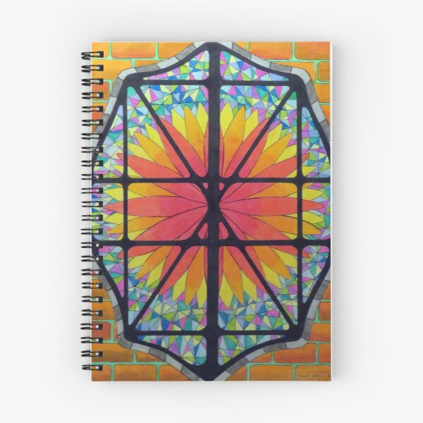 Item preview, 1000 - DESIGN FOR A STAINED GLASS WINDOW - DAVE EDWARDS - MIXED MEDIA - 2025 designed and sold by BLYTHART.