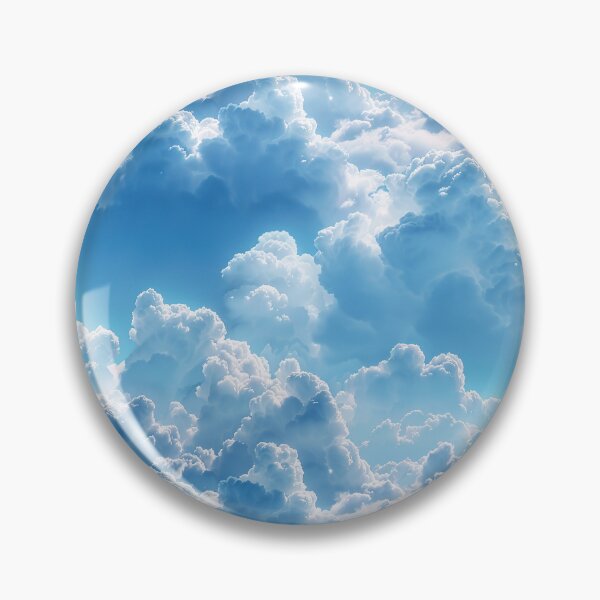 Item preview, Fluffy White Clouds in a Blue Sky designed and sold by NTGUILTY.