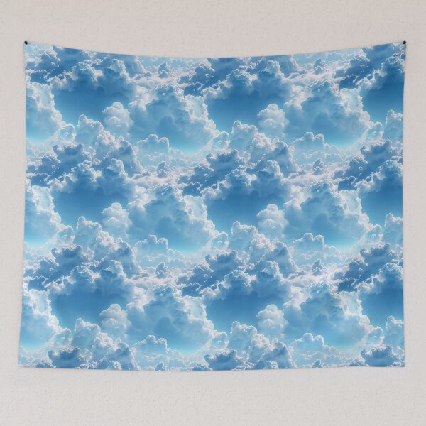 Item preview, Fluffy White Clouds in a Blue Sky designed and sold by NTGUILTY.