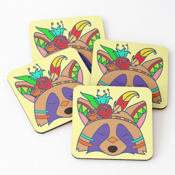 Item preview, Tocado de flores con plumas de mapache estilo bohemio designed and sold by SandyMDesigns.