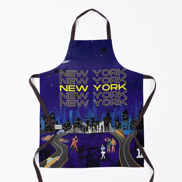 Item preview, NEW YORK, NEW YORK, NEW YORK Original Graphic Art designed and sold by BrightrDayMusicArt.