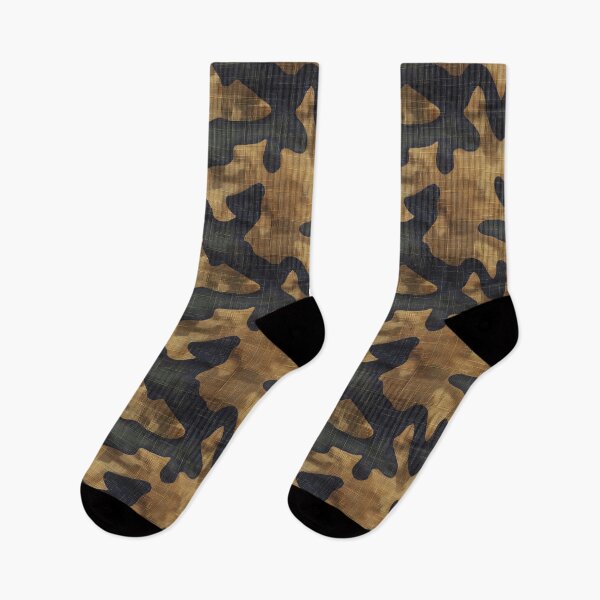 Item preview, Distressed Camouflage Pattern in Brown and Black designed and sold by NTGUILTY.