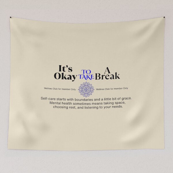 Item preview, It's Okay to Take A Break T-Shirt designed and sold by mindyourco.
