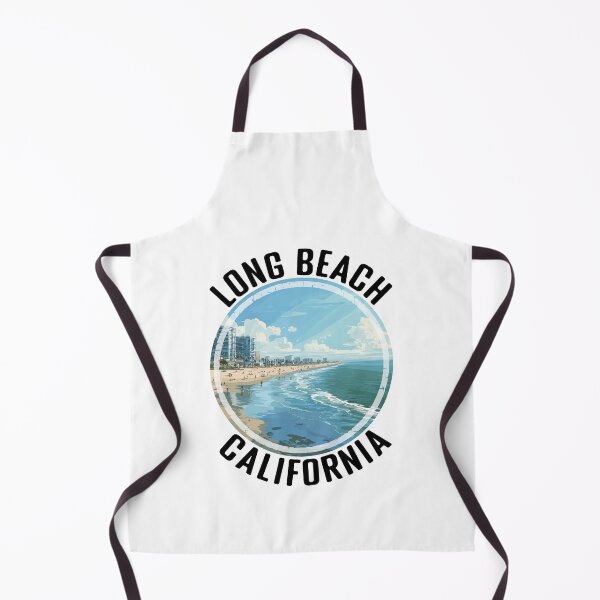 Item preview, Long Beach - California (with Black Lettering) designed and sold by VelvetRoom.