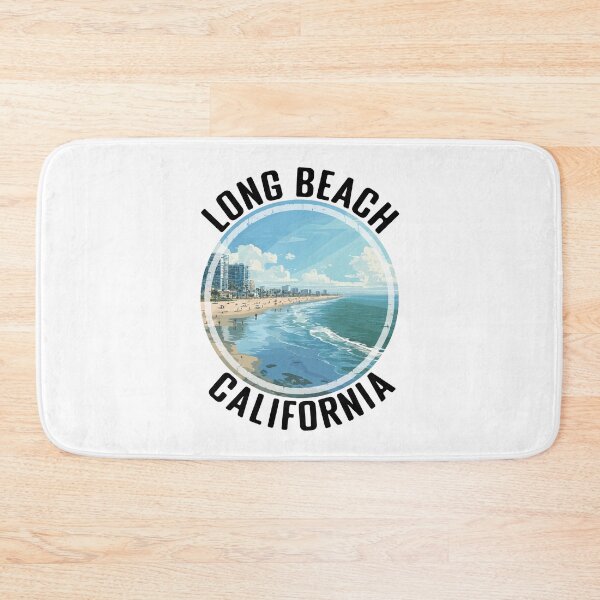 Item preview, Long Beach - California (with Black Lettering) designed and sold by VelvetRoom.