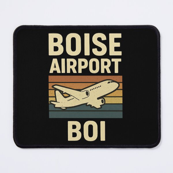 Item preview, Boise Airport Vintage Grunge Design | Retro Aviation Travel Tee designed and sold by Stylewhimsy.