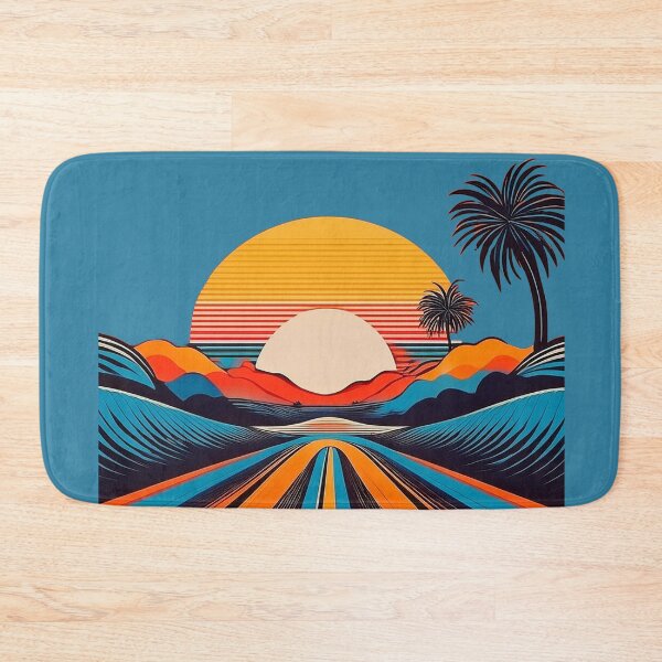 Item preview, Bold style 70s retro sunset nostalgic tee  designed and sold by JumWow.