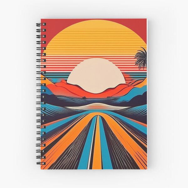 Item preview, Bold style 70s retro sunset nostalgic tee  designed and sold by JumWow.
