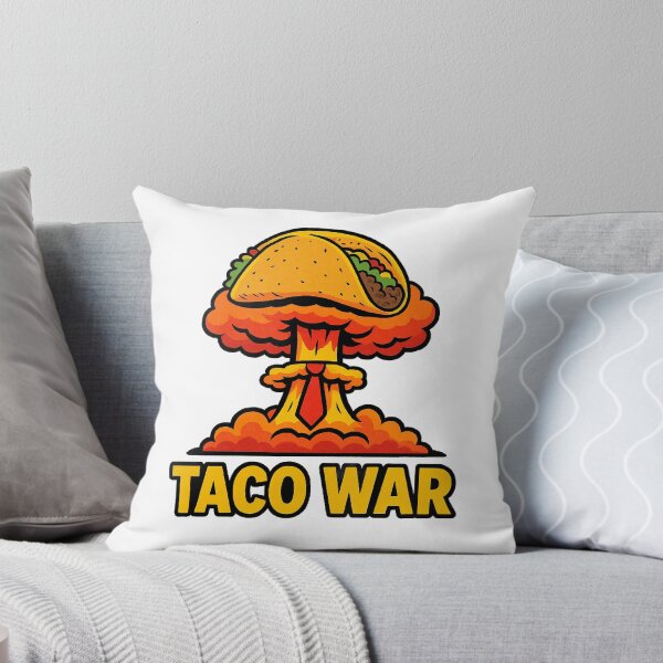 Item preview, Taco War Satire Graphic | Funny Nuclear Explosion Meme | Political Humor Gift | Foodie Art for Protest, Rally, or Taco Lovers designed and sold by The Junto Shop.