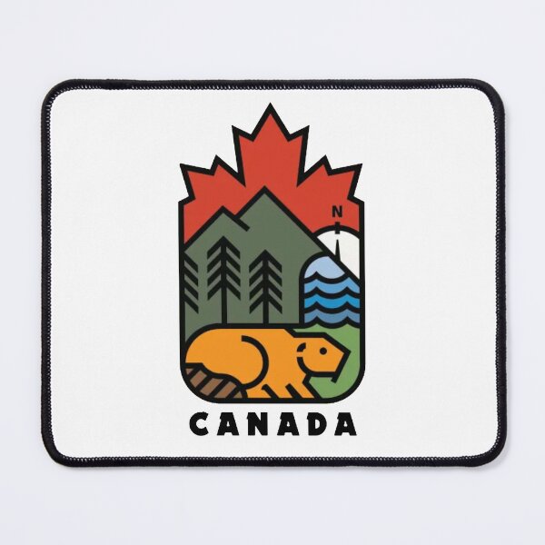Artikelvorschau, Kanada Natursymbol – Ahornblatt & Biberkunst entworfen und verkauft von Oniyasha.