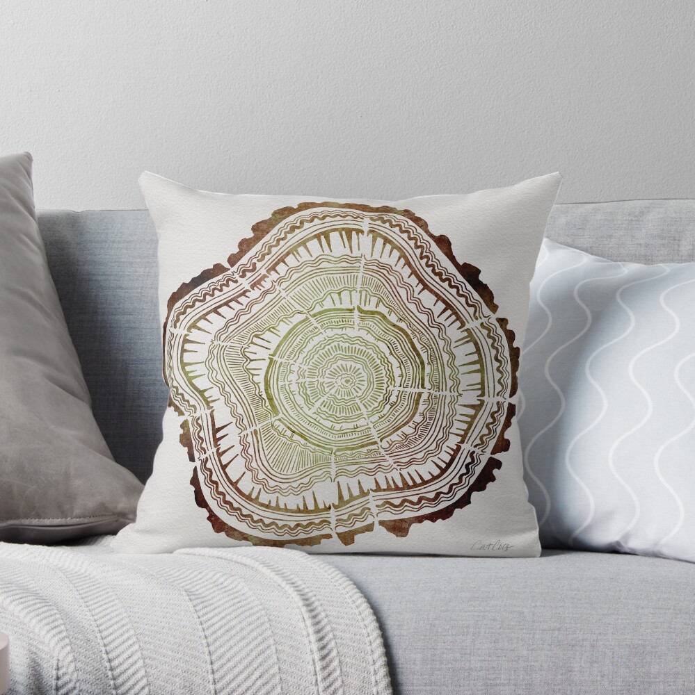 Item preview, Throw Pillow designed and sold by catcoq.