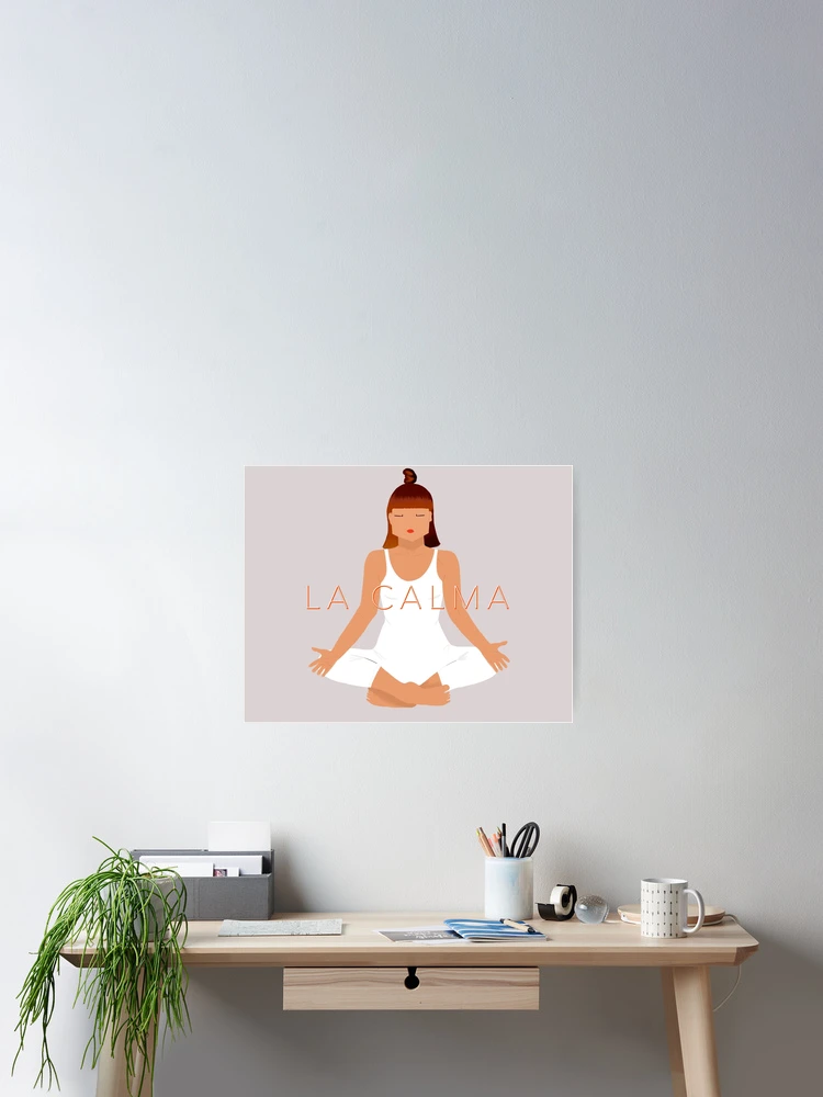 Thumbnail 2 of 3, Poster, Meditation designed and sold by ROCIODRAMATICA.