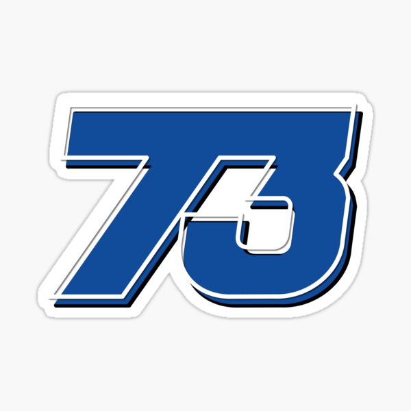 Item preview, Álex Márquez 73 – Bold Blue MotoGP Tribute designed and sold by DoemaZ.