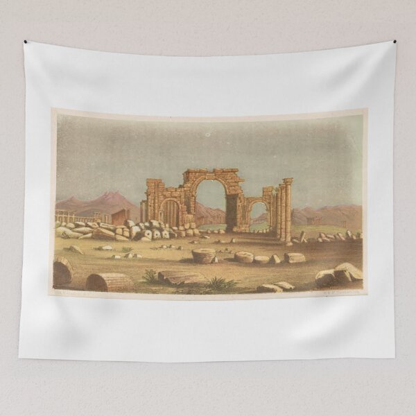 Item preview, Drawing of the Arch of Triumph in Palmyra designed and sold by  Bride of the desert.