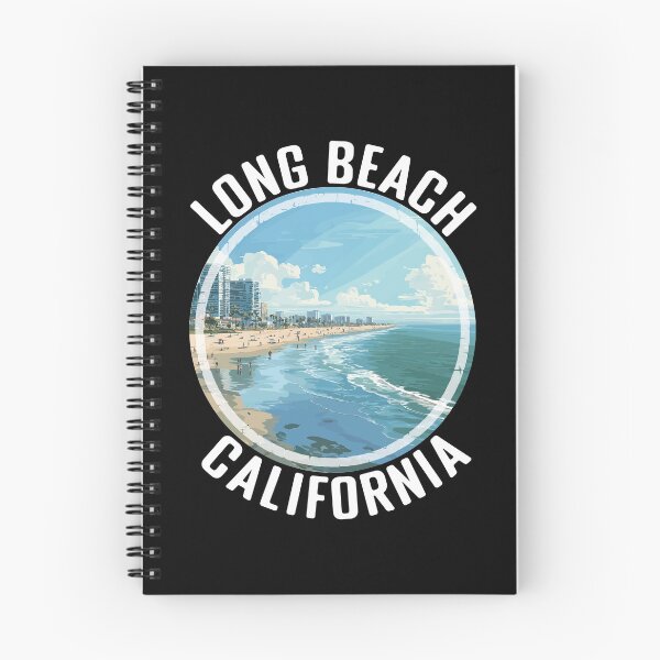 Item preview, Long Beach - California (with White Lettering)l designed and sold by VelvetRoom.