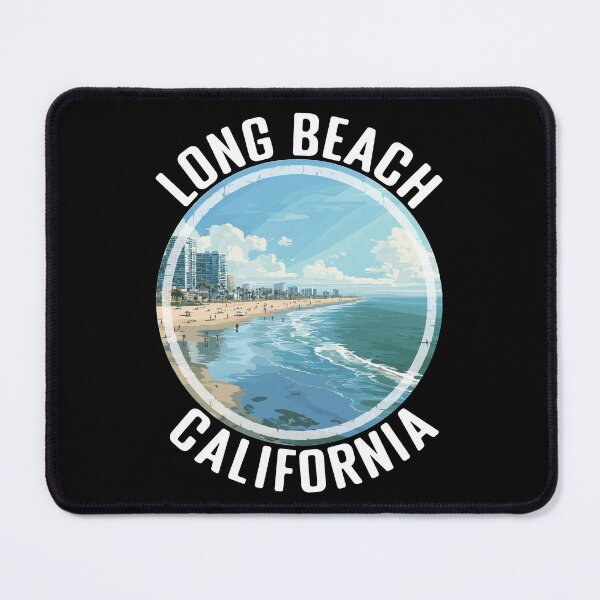 Item preview, Long Beach - California (with White Lettering)l designed and sold by VelvetRoom.