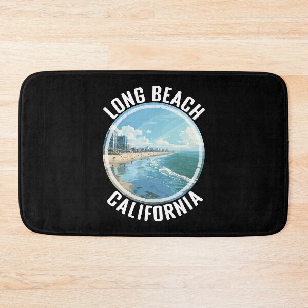 Item preview, Long Beach - California (with White Lettering)l designed and sold by VelvetRoom.