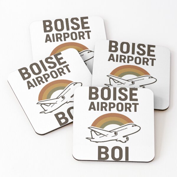 Item preview, Boise Airport Vintage Grunge Design | Retro Aviation Travel Tee designed and sold by Stylewhimsy.