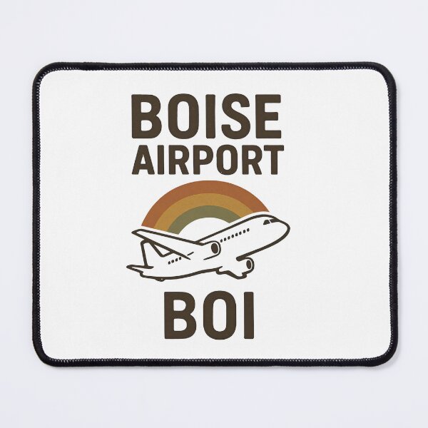 Item preview, Boise Airport Vintage Grunge Design | Retro Aviation Travel Tee designed and sold by Stylewhimsy.