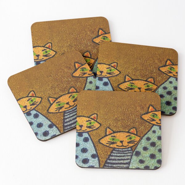 Item preview, Fuzzy Wuzzy Kitty Kats  designed and sold by heatherfriedman.