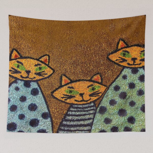 Item preview, Fuzzy Wuzzy Kitty Kats  designed and sold by heatherfriedman.