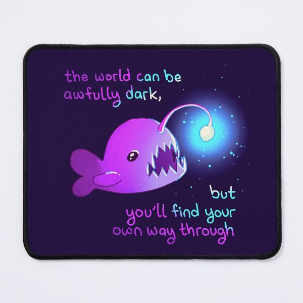 Item preview, "You'll Find Your Own Way" Anglerfish designed and sold by thelatestkate.