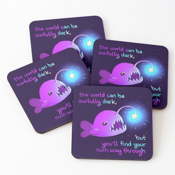 Item preview, "You'll Find Your Own Way" Anglerfish designed and sold by thelatestkate.