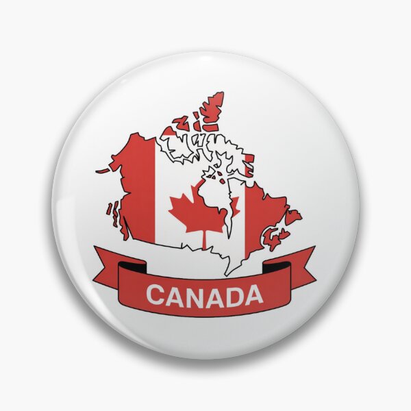 Item preview, Canada Flag Map designed and sold by Paper Drip.