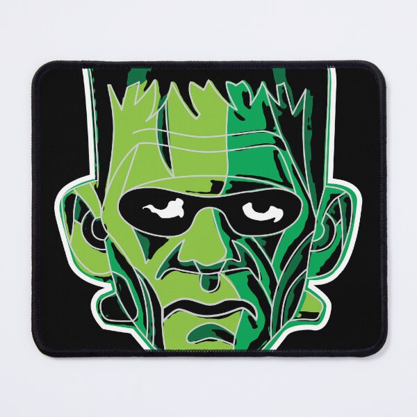 Item preview, Frankenstein Face Classic Gothic Horror Movie Icon Karloff Monster Fragile designed and sold by Captain Banjo.