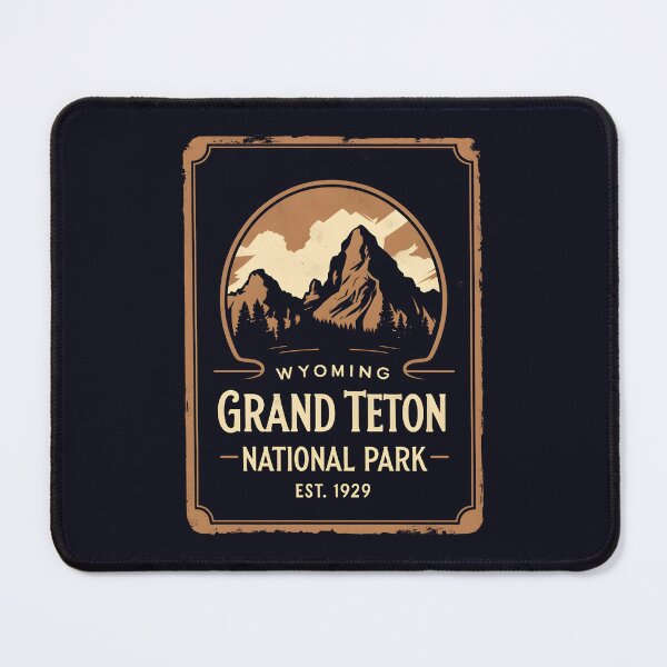 Item preview, Grand Teton National Park - Wyoming - US  designed and sold by GoodOldVintage.