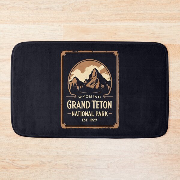 Item preview, Grand Teton National Park - Wyoming - US  designed and sold by GoodOldVintage.
