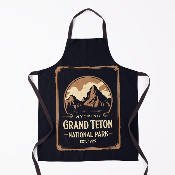 Item preview, Grand Teton National Park - Wyoming - US designed and sold by GoodOldVintage.